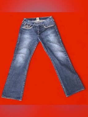 True Religion Women’s Size 30 Bootcut Blue Denim 100% Cotton Jeans